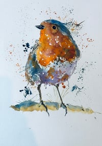 Morning Robin limited Giclee print only 10