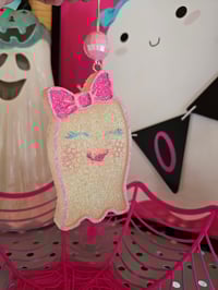 Image 3 of Smoochy face girl ghost in black cherry almond 