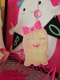 Image 2 of Smoochy face girl ghost in black cherry almond 