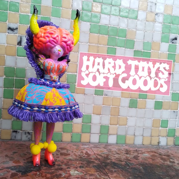 Image of HARD LUCK GRETAS One Off Resin Art Toy