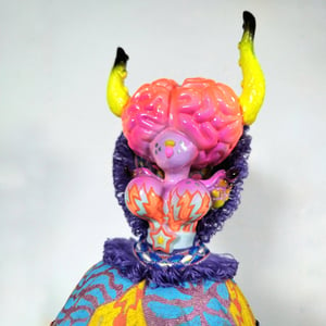 Image of HARD LUCK GRETAS One Off Resin Art Toy