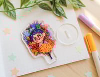 Image 2 of Mars Flower Kyungsoo Acrylic Stand and Clear Sticker Set