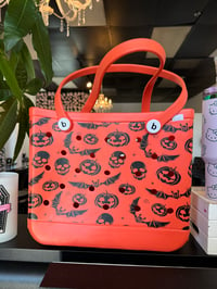 Image 4 of Pumpkins 🎃 Large Halloween bogg bag 