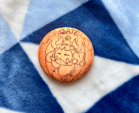Sir Bate Cookie Plush Pin