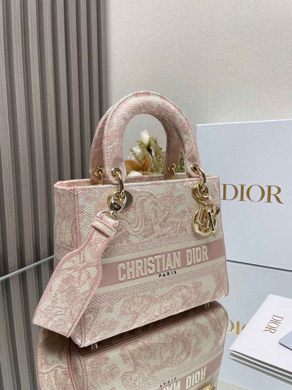 Lady CD Top Handle Bag