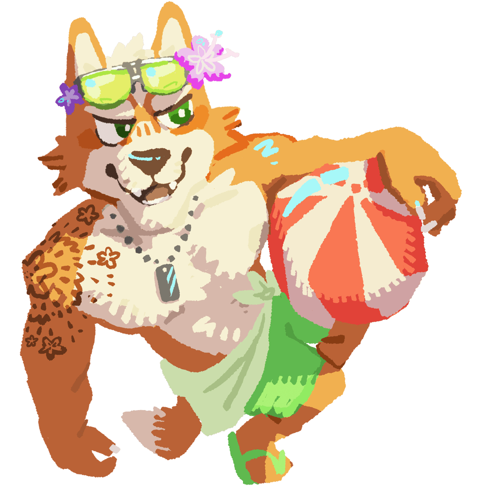 Image of Summer Fox charm