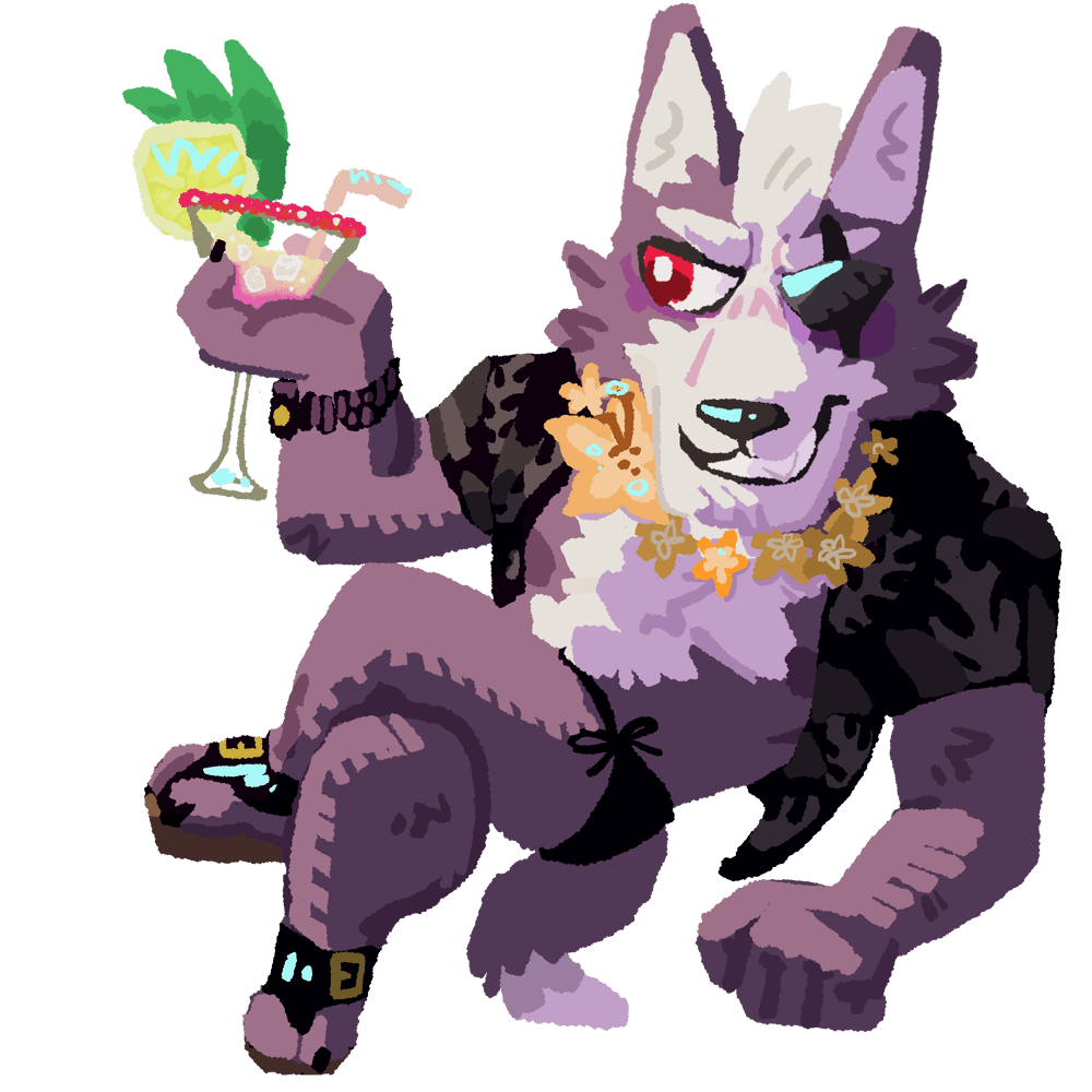 Image of Summer Wolf Charm *LOW IN STOCK*