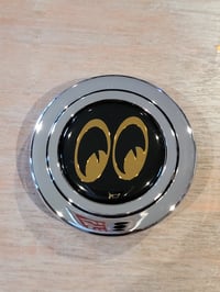 Image 1 of Chrome Mooneyes Horn Button 