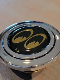 Image 2 of Chrome Mooneyes Horn Button 