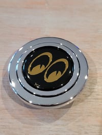 Image 3 of Chrome Mooneyes Horn Button 