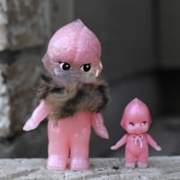 Image 6 of HTSG Art Show Exclusive Glow in the Dark 4.5" Large & 2'' Mini Resin Double Cast Figures