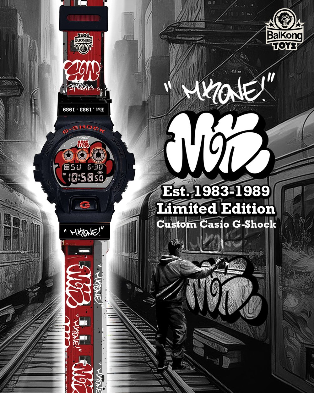 "MKONE" - Custom Casio G-Shock