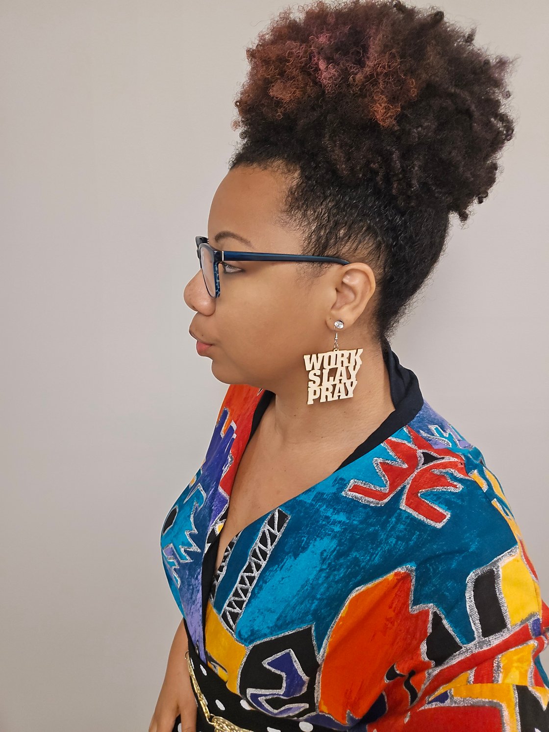 Image of Work Slay Pray Earrings