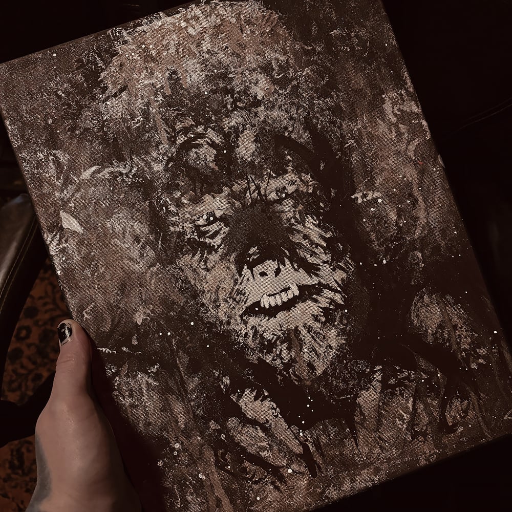 Image of Wolfman Painting