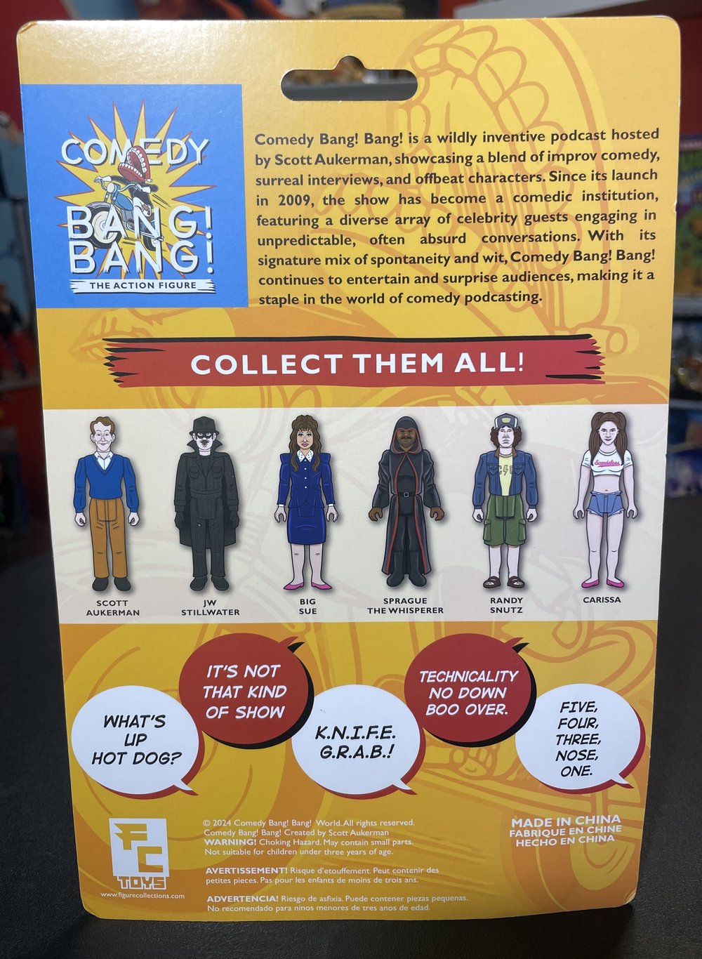 **LIMITED STOCK** JW STILLWATER TOUR VARIANT COMEDY BANG! BANG! FIGURE