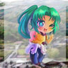 3” Higurashi No NaKu Koro Ni Glitter Epoxy Charms