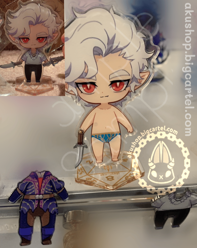 Image of BG3 - Dress up Astarion Acrylic Doll