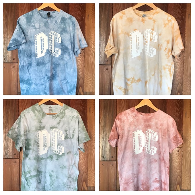 Image of DC Crystal Tie-Dyed T-Shirt