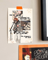 Image 3 of Bags by Clairo Art Print
