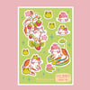 Cutie-patootie - vinyl sticker set