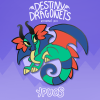 Image 2 of Glory 1.5" Enamel Pin (Destiny Dragonets)