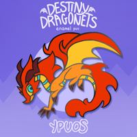 Image 2 of Peril 1.5" Enamel Pin (Destiny Dragonets)