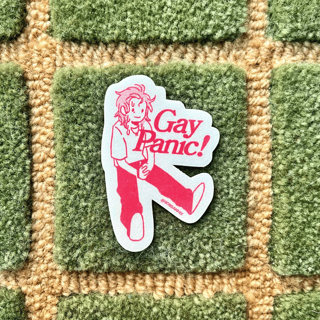 Gay Panic! Sticker