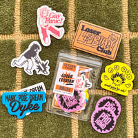 Image 2 of Loser Lesbian Sticker Pack