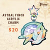 [PRE-ORDER] Astral Finch Acrylic Charm