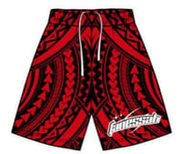Image 1 of Red and black tribal