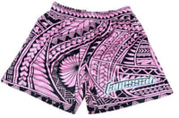 Image 1 of pink and black og tribal