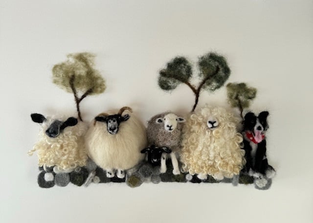 Image of 'Sheep & Trees'