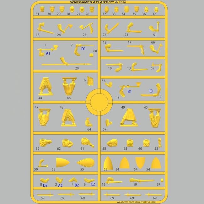 Foot Knights (1150-1320) (WAAAC001)