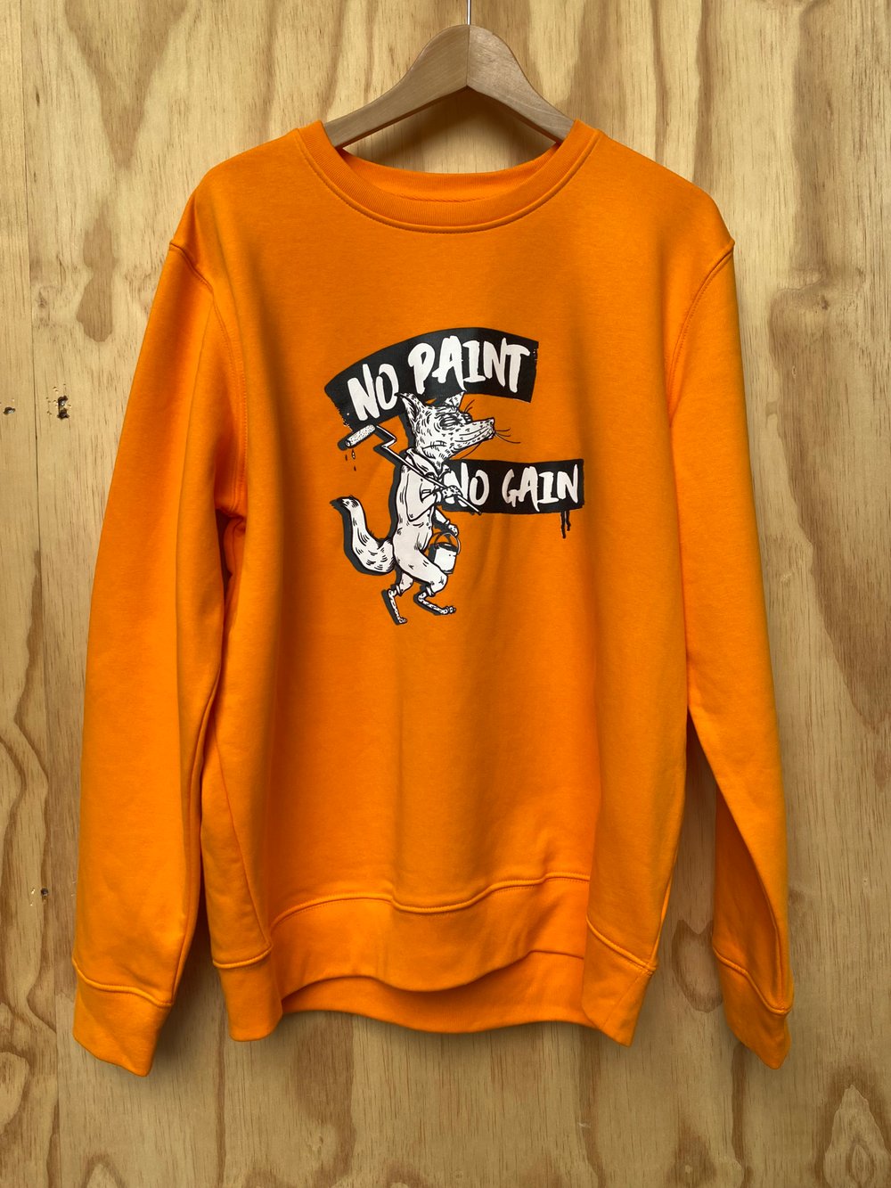 Image of No Paint No Gain Organic Cotton/Recycled Polyester Sweatshirt 