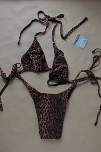 Image 3 of ♲ Leopard Bikini Set - L 