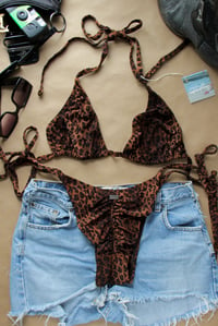 Image 1 of ♲ Leopard Bikini Set - L 