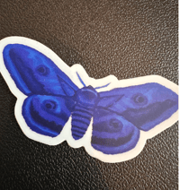 Image 3 of Metamorphose Moth Sticker