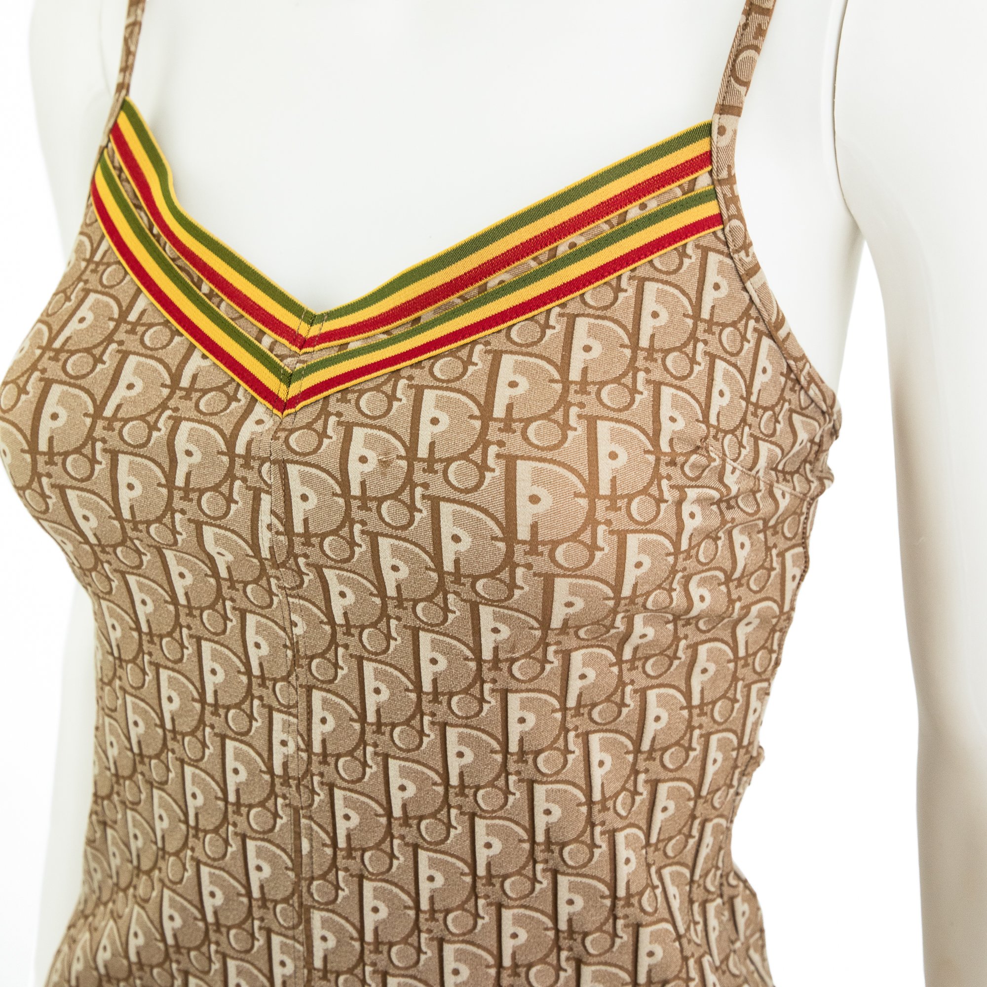 Image of Christian Dior Rasta 2004 Monogram Tank Top