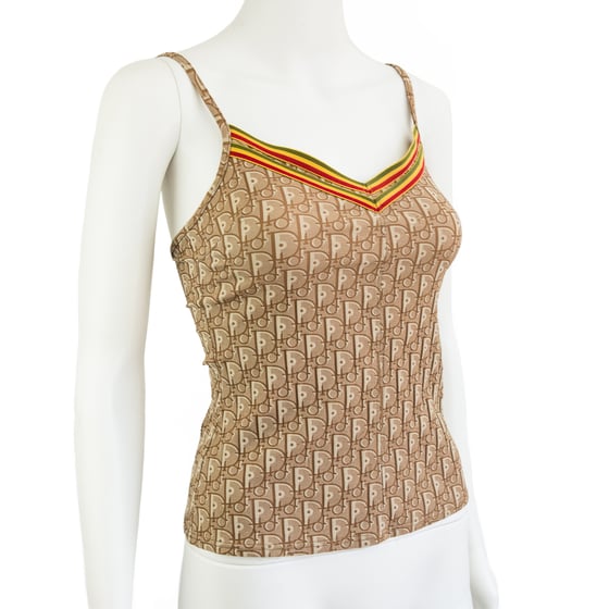 Image of Christian Dior Rasta 2004 Monogram Tank Top