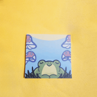 Froggy Mushroom Post-It Notes