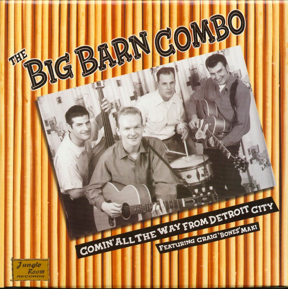 THE BIG BARN COMBO - Comin' All The Way From Detroit City (LP)