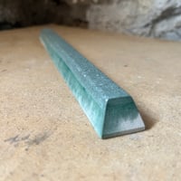 Image 1 of Slappy Curb - trapezoid profile - GREEN and WHITE ScumLine Signature Series