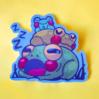 Frog Stack Stickers