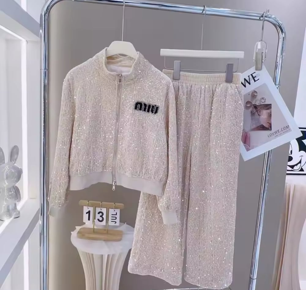 Image of Maxi Sequin Tracksuit 