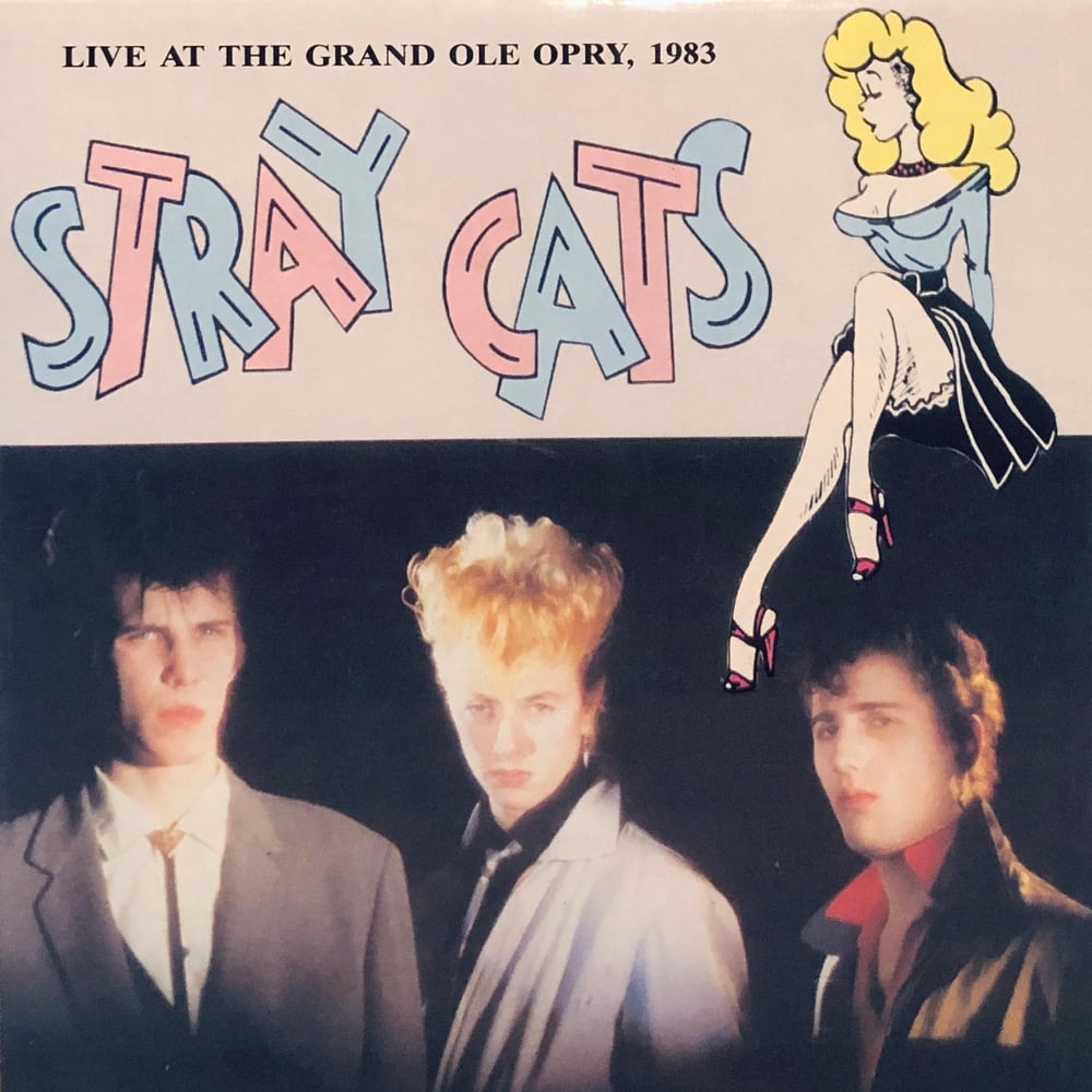 STRAY CATS ‎– Live At Grand Ole Opry , 1983 (DOUBLE LP)