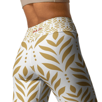 Image 19 of Fall On a Little White Yoga Leggings