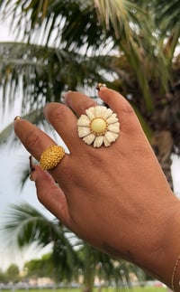 Image 2 of Vintage Flower Ring 