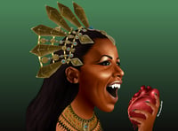 Image 1 of Queen Akasha | Print