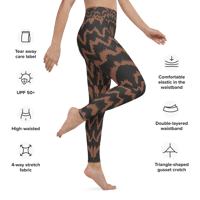 Image 9 of Warmer Weather Yoga Leggings