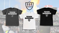 Image 2 of "Town Business" in Black Shirt By 3 Kings
